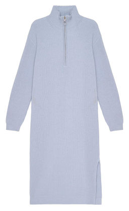 Платье Fine Joyce голубой хлопок с нейлоном фото 4