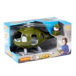 Вертолёт военный Гром (РФ) (в коробке)