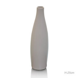 Ваза 25 см / 58549W /уп 2/48/белая - Галеонтрейд фото 2