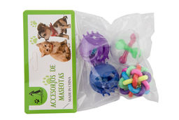 ВВА Набор игрушек для кошек: мячи 4 шт 265836 265836