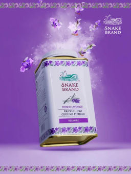 Тальк д/тела Освежающий Лаванда SNAKE BRAND 140 гр  фото 11
