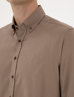 Vizon Regular Fit Uzun Kollu G_mlek - Pierre cardin фото 7