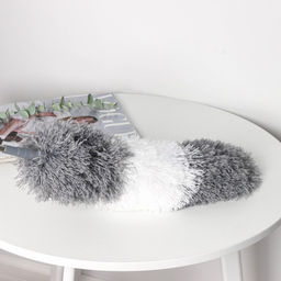 Щётка для пыли, плоская насадка 40×7.5 см, пушистая насадка 41×13 см, телескопическая ручка 230 см