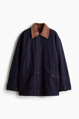 Chaqueta oversize de lona - H&m фото 6
