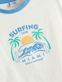 Bisiklet Yaka K?z ?ocuk Ti??rt