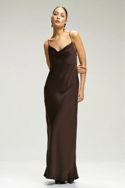 Платье-комбинация на тонких бретелях Choco