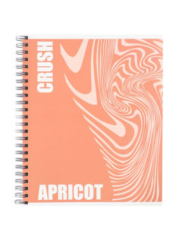 Тетрадь 96 листов в клетку, на гребне, Apricot, МИКС - Calligrata фото 4