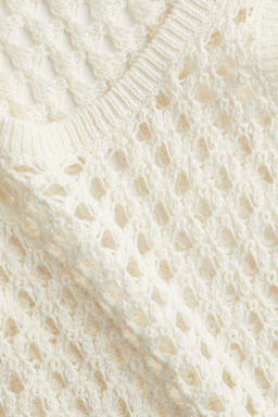 Vestido efecto crochet - H&m фото 3