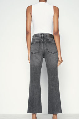 Z1975 HIGH-WAIST MINI FLARE JEANS - Zara фото 14