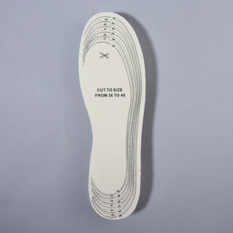 Стельки для обуви, утёпленные, двухслойные, универсальные, р-р RU до 46 (р-р Пр-ля до 46), 29 см, пара, белые - Onlitop фото 3