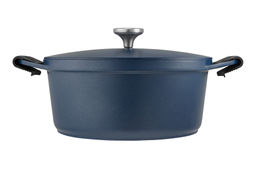 Кастрюля Agile, синяя, 28 см, 6,3 л, 62970