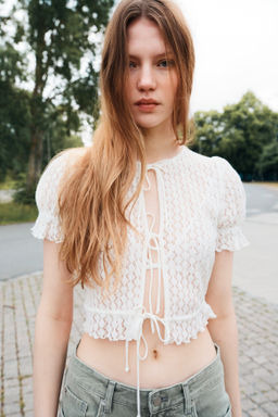 Top en punto pointelle - H&m фото 2