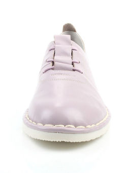 03-XKL23-039 LILAC Полуботинки женские (натуральная кожа) - Фабричный китай фото 7