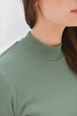 Водолазка кашкорсе рубчик Хлопок 95% лайкра 5%(стойка) - Оптима фото 42