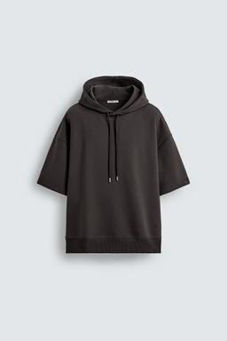 INTERLOCK HOODIE WITH LABEL - Zara фото 7