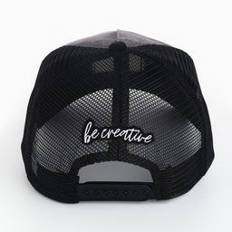 Кепка мужская с сеткой DIGNITY, чёрная, р-р 56