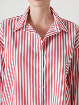 ?izgili Oversize Kad?n G?mlek