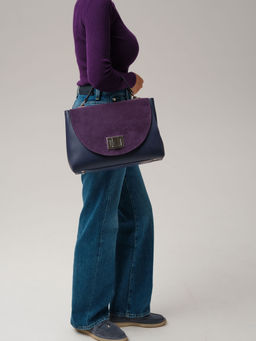 Сумка Azaro 30608 фиолетовый цветок