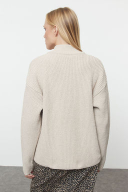 Tas More Sustainable Genis Kal?p Yumusak Dokulu Cep Detayl? Triko H?rka TWOAW25HI00314