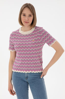 Kad_n Fu_ya Bisiklet Yaka Kazak Sepette S_rpriz _ndirim