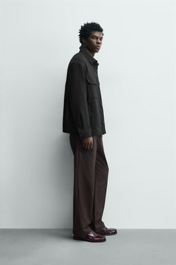 SOBRECAMISA ESTRUCTURA CONFORT / Negro - Zara фото 4