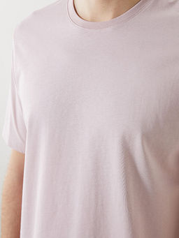 Bisiklet Yaka Penye Erkek Ti??rt