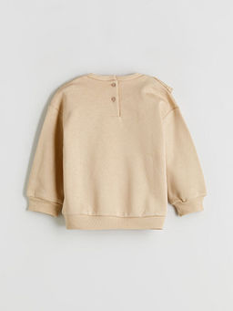 Bisiklet Yaka K?z ?ocuk Sweatshirt