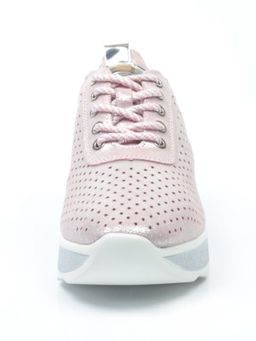 05-EDT60282-20B100M PINK Кроссовки женские (натуральная замша) - No name фото 10