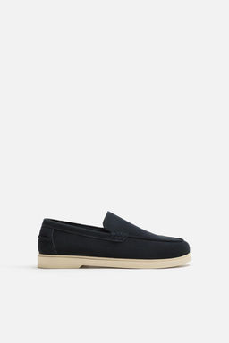 CASUAL LEATHER LOAFERS - Zara фото 14