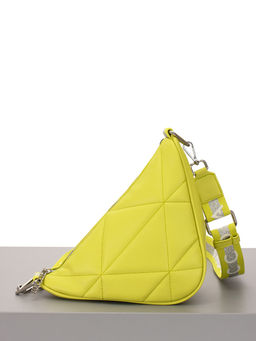 LACCOMA сумка Лакки-Ф826-лайм эко кожа хлопок