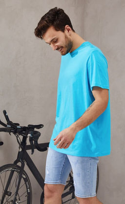 Футболка F911-6000bb d.turquoise