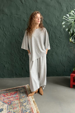 Брюки женские ASY107/01/Серый меланж