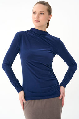 Лонгслив Нора (черника) - Эльза фото 3