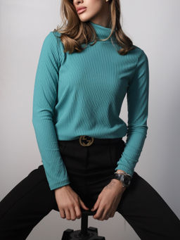 Водолазка женская с горлом КВ200 Олива от фабрики Спортсоло