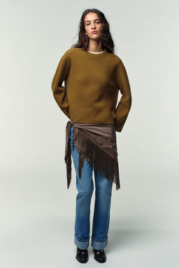 95% WOOL LONG SLEEVE JUMPER