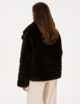 Kahverengi Comfort Fit Mont