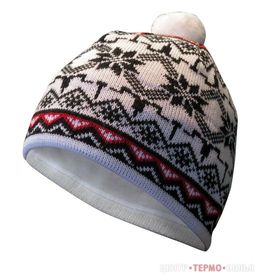 918 LOPOMA Шапка с орнаментом унисекс