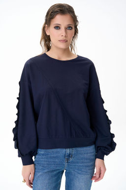 Свитшот Ния (тёмно  синий)