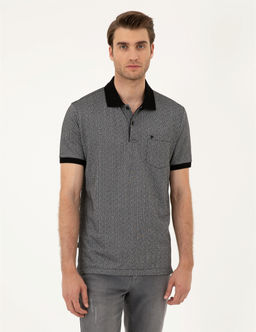 Siyah Regular Fit Ti__rt