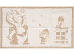 6с103.512ж2 Горыныч и подарки (лен3) Полотенце махровое 50х90см