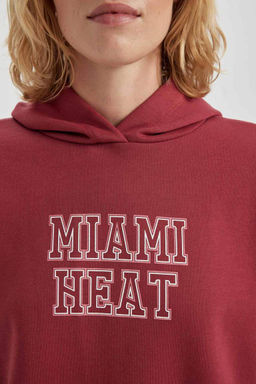 DeFactoFit Толстовка с капюшоном NBA Miami Heat фото 7