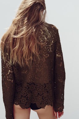 CROCHET TOP - Zara фото 4