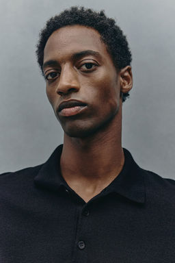 Polo de lana Slim Fit - H&m фото 4