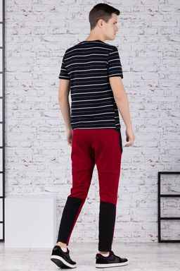 Брюки спортивные 
 3.MM078B-красный