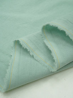 Вареный (стираный) хлопок цв.Св.голубой мох, ш.2.5м, хлопок-100%, 115гр/м.кв - Купава фото 5