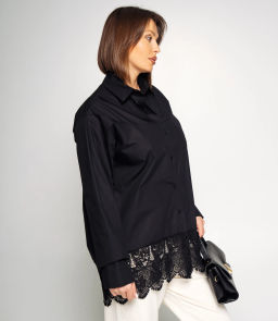 Рубашка #КТ6808 (2), чёрный - Dommod фото 2