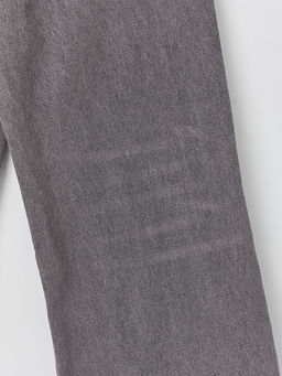 Джинсы для девочек серые с декоративными бусинами - Mark formelle фото 11