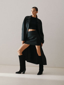 Высокие казаки TENDANCE Артикул 4073848, черный