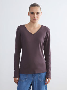 V Yaka Uzun Kollu Kad?n Ti??rt