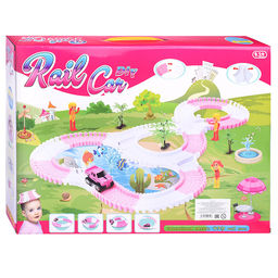 Автотрек гибкий "Rail car" (149 дет.) в коробке